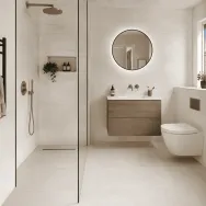 Cava Veins Beige 120 × 60 cm Satin Matt porcelain tile, photo 6