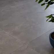 Harrat Anthracite 120 × 60 cm Matt porcelain tile, office lobby floor
