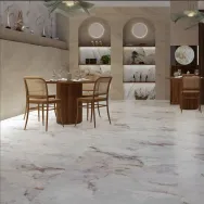 Yacht Multicolour 120 × 60 cm Satin Matt porcelain tile, dining room floor