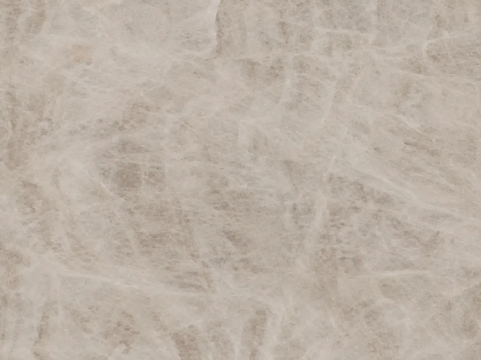 Taj Mahal Cream quartzite slab, pale greige with cloudy crystal bands