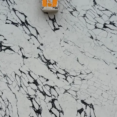Arabescato Black worktop