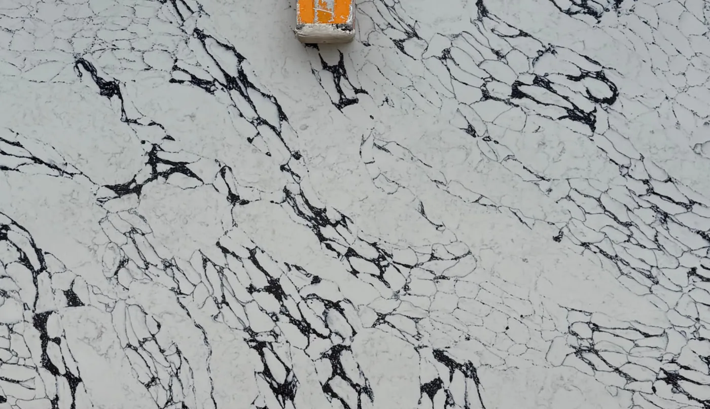 Arabescato Black worktop