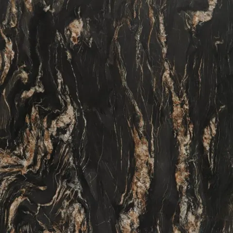 Belvedere Leathered Black Quartzite worktop