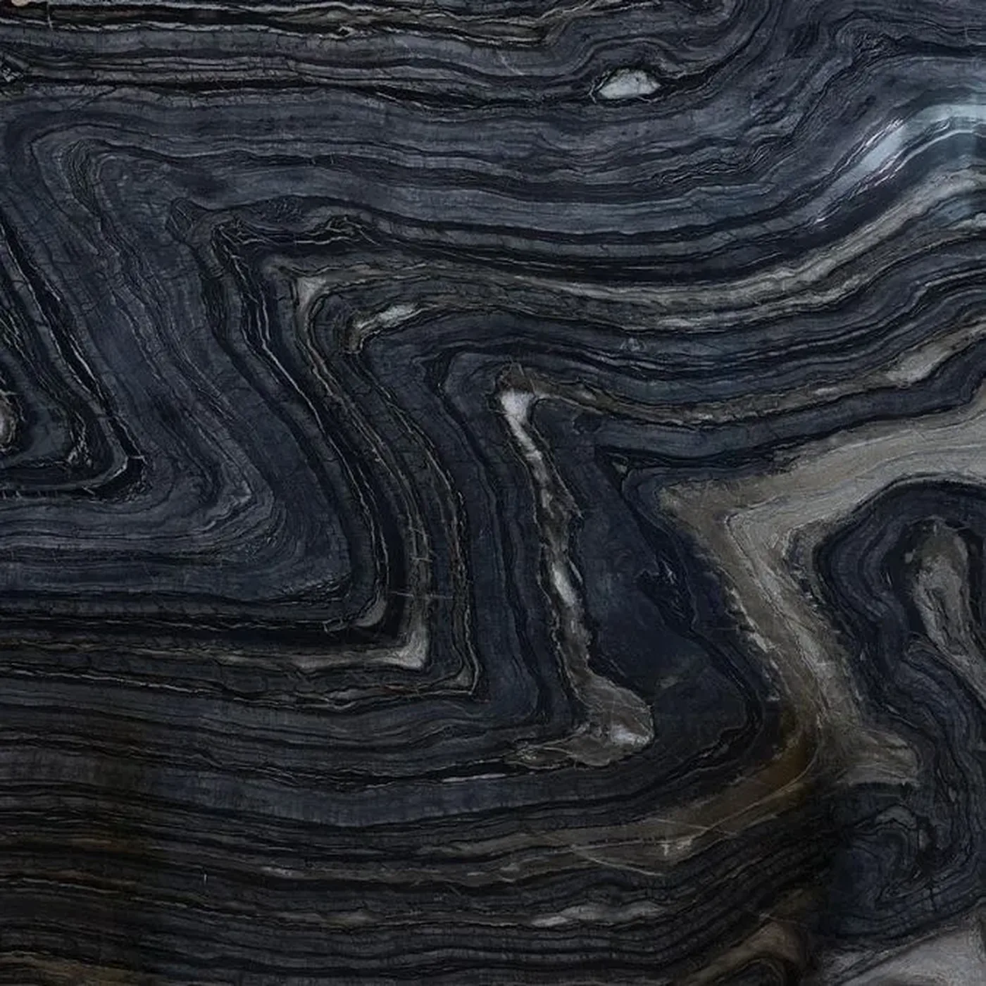 Silver Wave Marble worktop